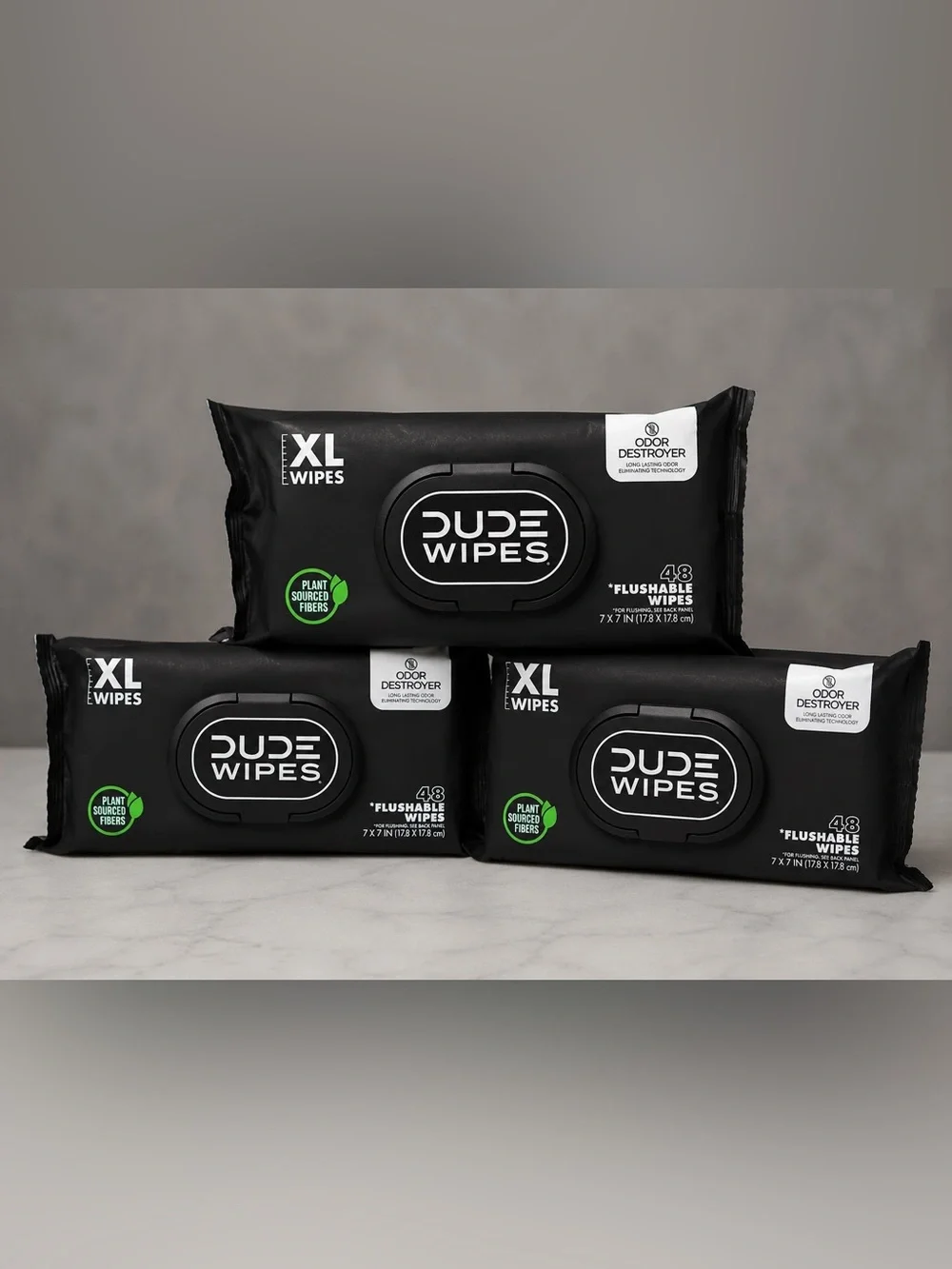 DUDE Wipes XL - 3 Packs, 48 Wipe Count each, BUY NOW